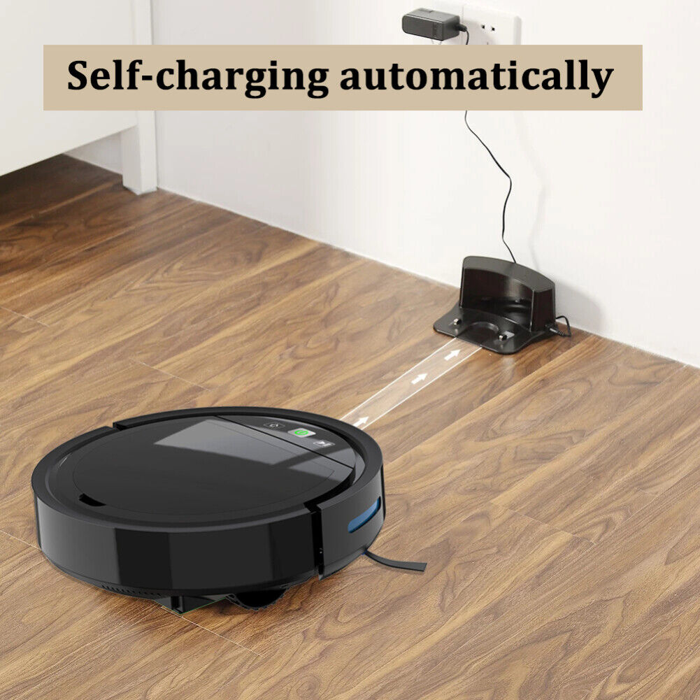 Robotic Vacuum Cleaner Mop Tuya WiFi Smart Robot Floor Dry Wet Sweeping Auto UK