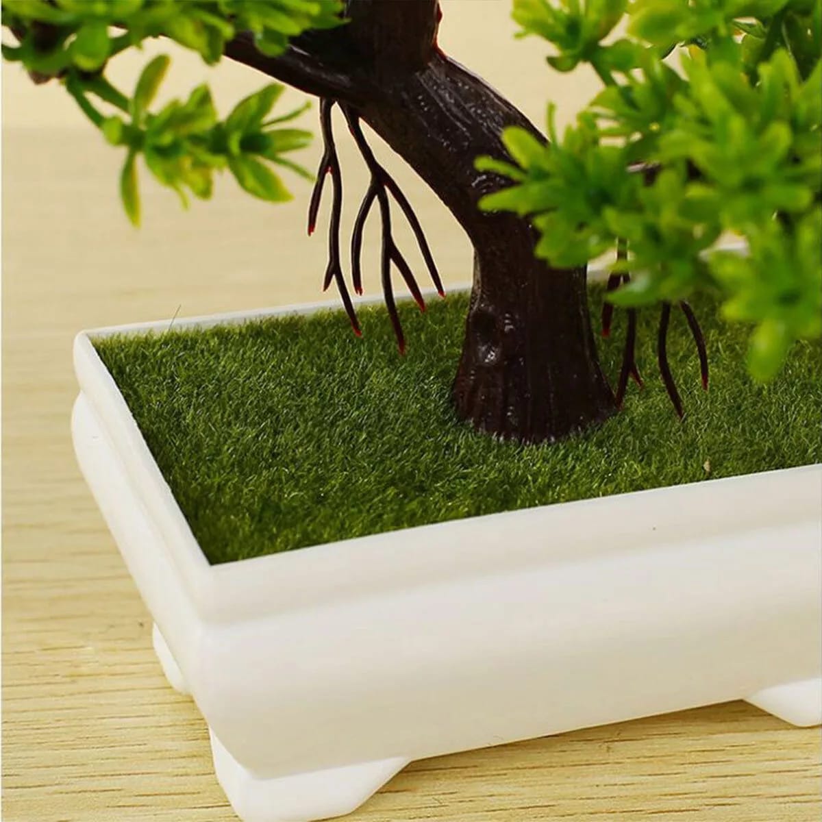 Bonsai Artificial Fake Tree In Pot Plants Home Office Pine Tree Garden