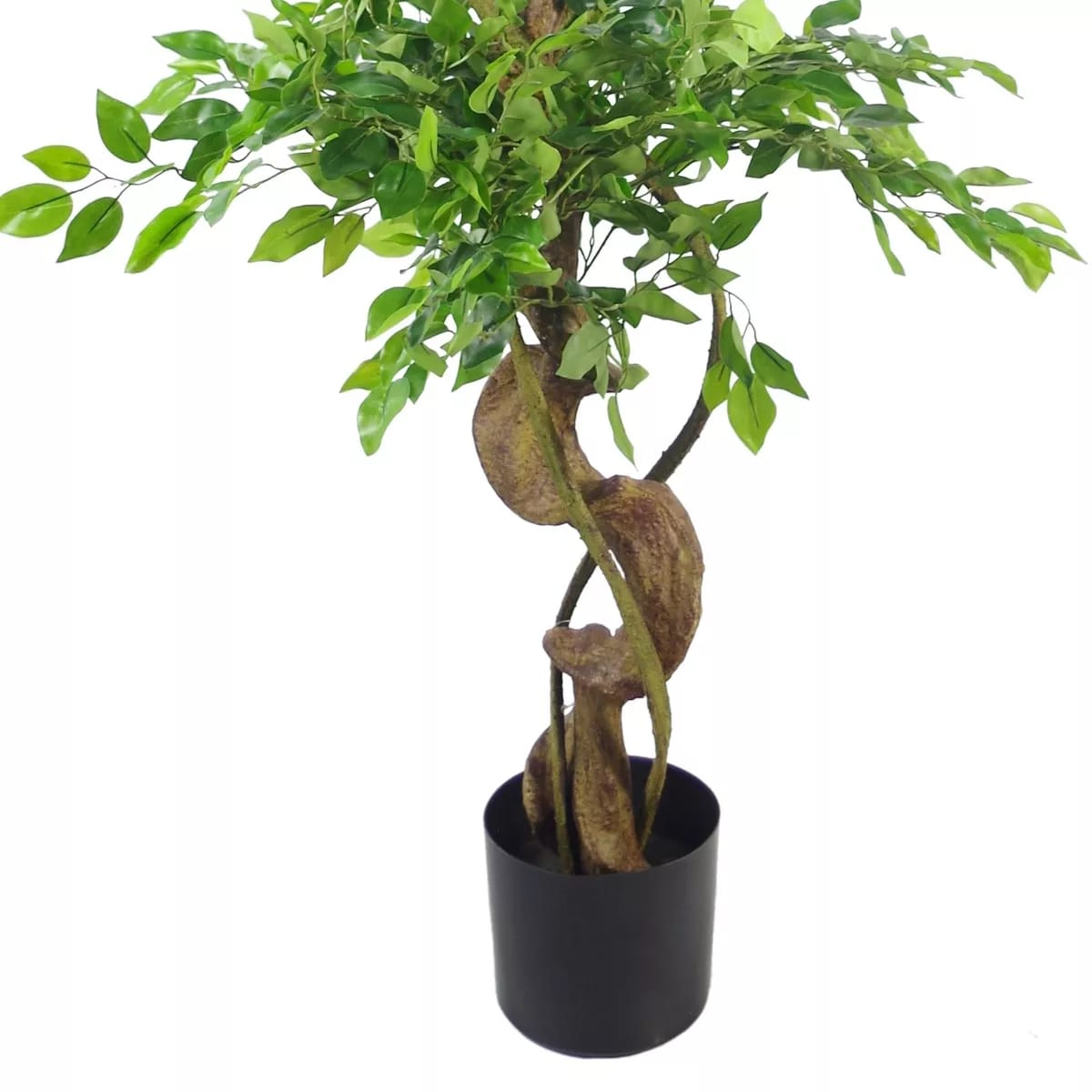 Artificial Evergreen Large Trees 150cm Large Twisted Ficus 150cm 5ft Realistic