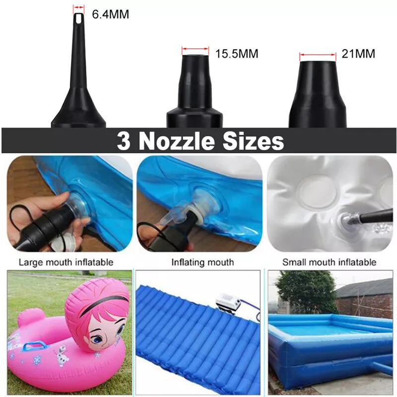 Large Family Inflatable Swimming Pool Garden Outdoor Summer Fun Paddling Pools