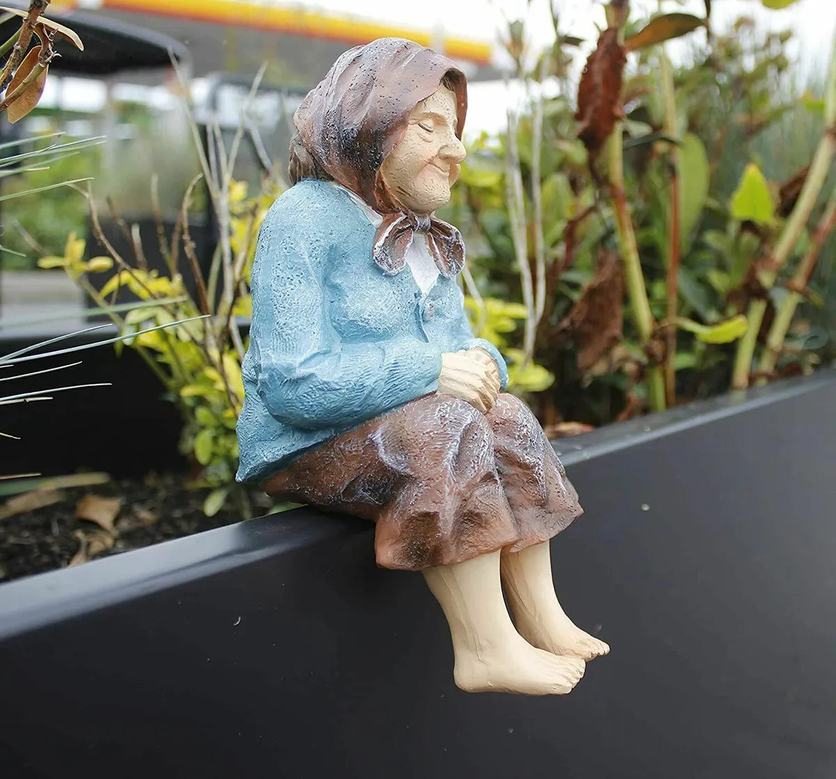 Grandparents Garden Ornaments Grandma Grandad Figures Nana Papa Statues Home