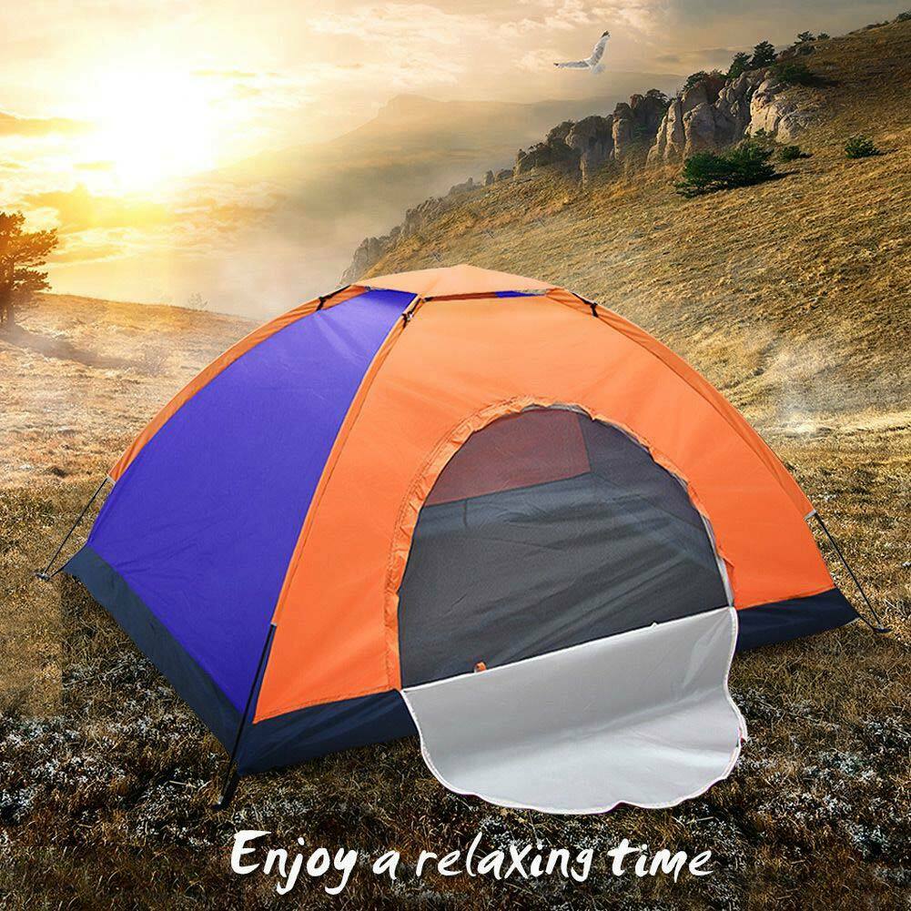 Camping Tent Waterproof Room Outdoor Hiking Backpack Fishing Camping