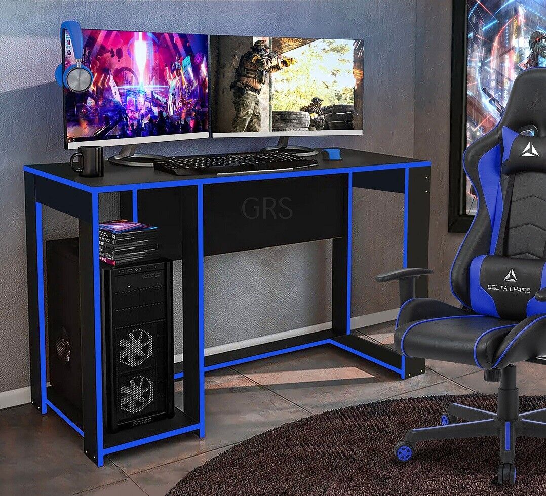 Gaming Desk Computer Table Workstation Laptop PC Home Office Study Crafting