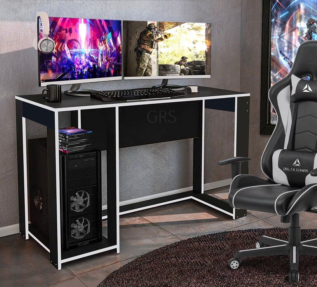 Gaming Desk Computer Table Workstation Laptop PC Home Office Study Crafting