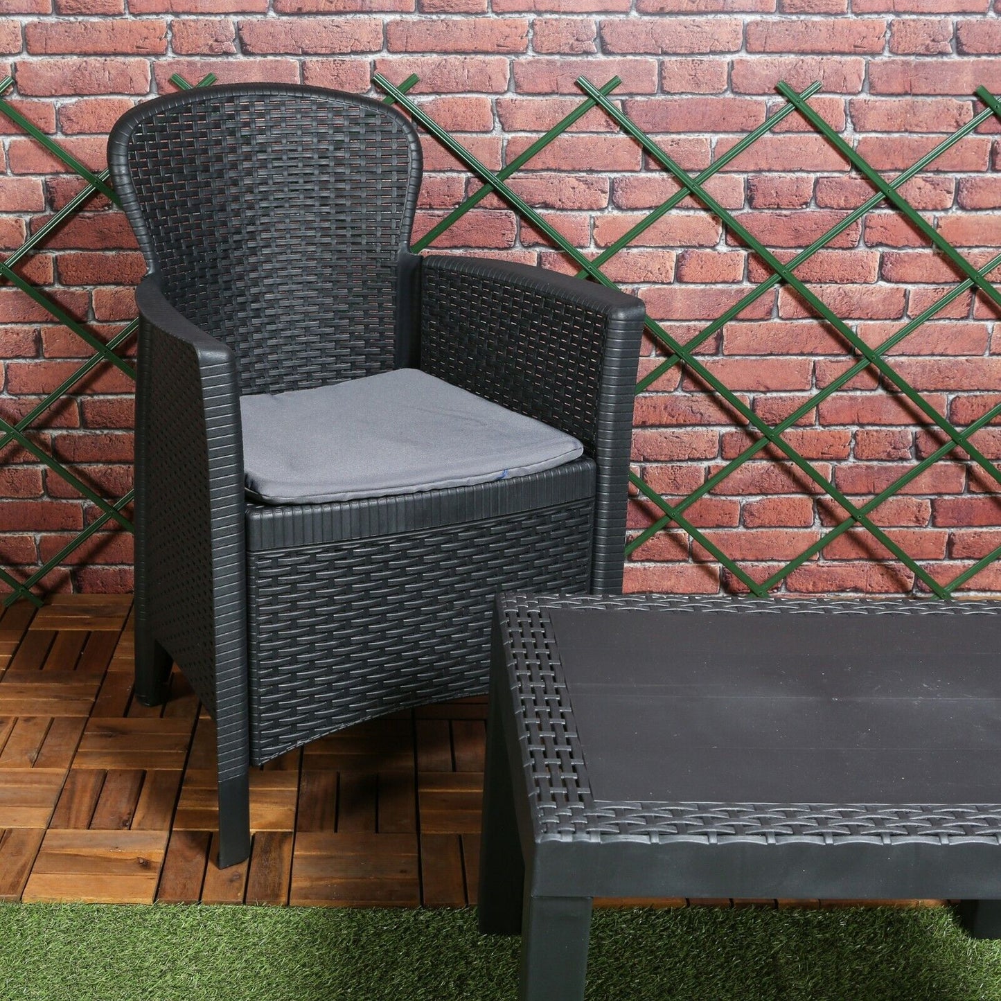 3pc Outdoor Garden Furniture