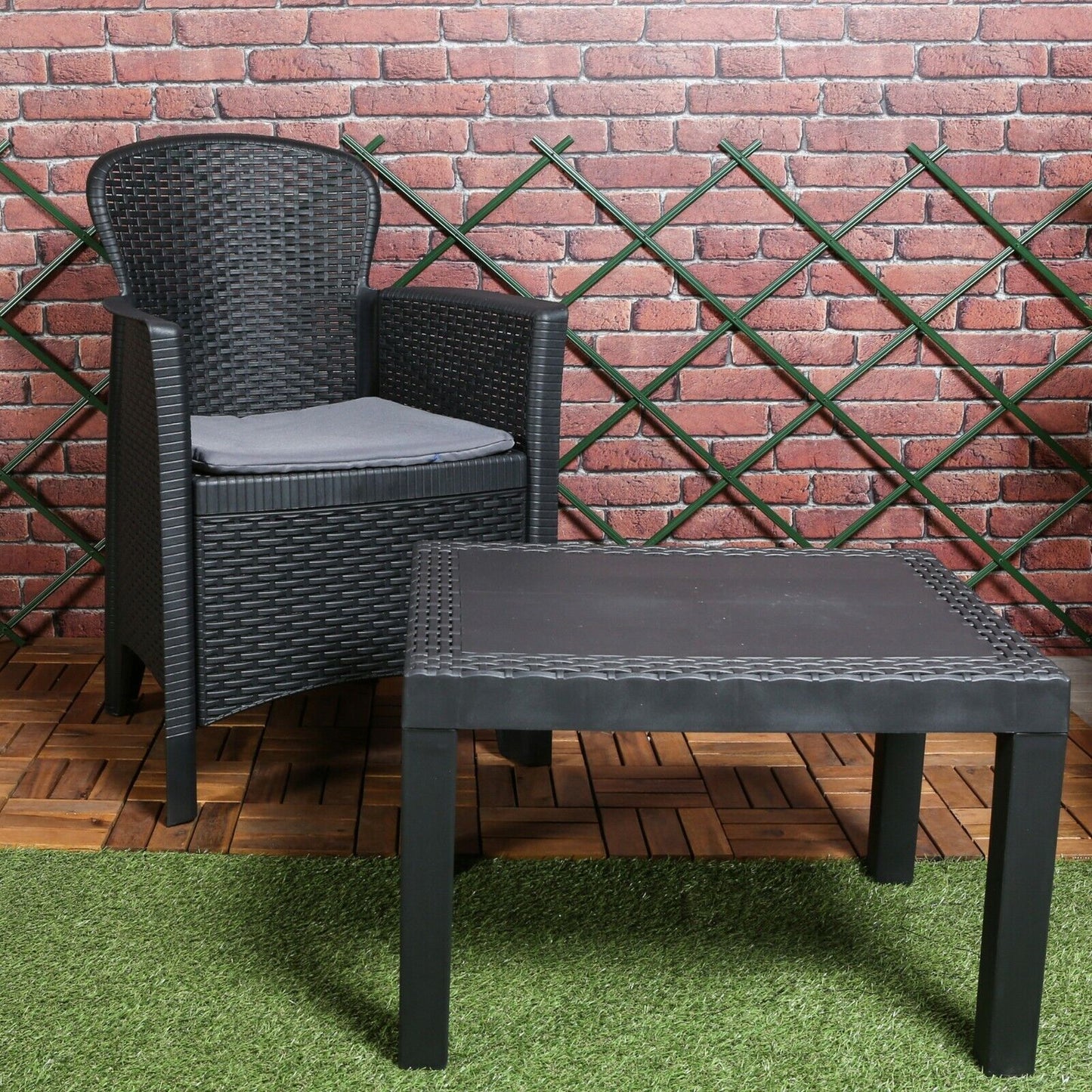 3pc Outdoor Garden Furniture