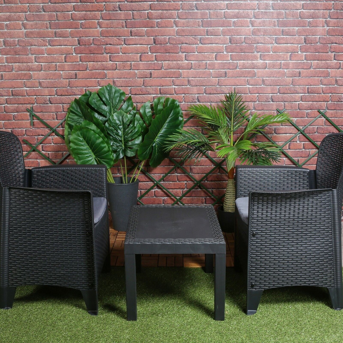 3pc Outdoor Garden Furniture