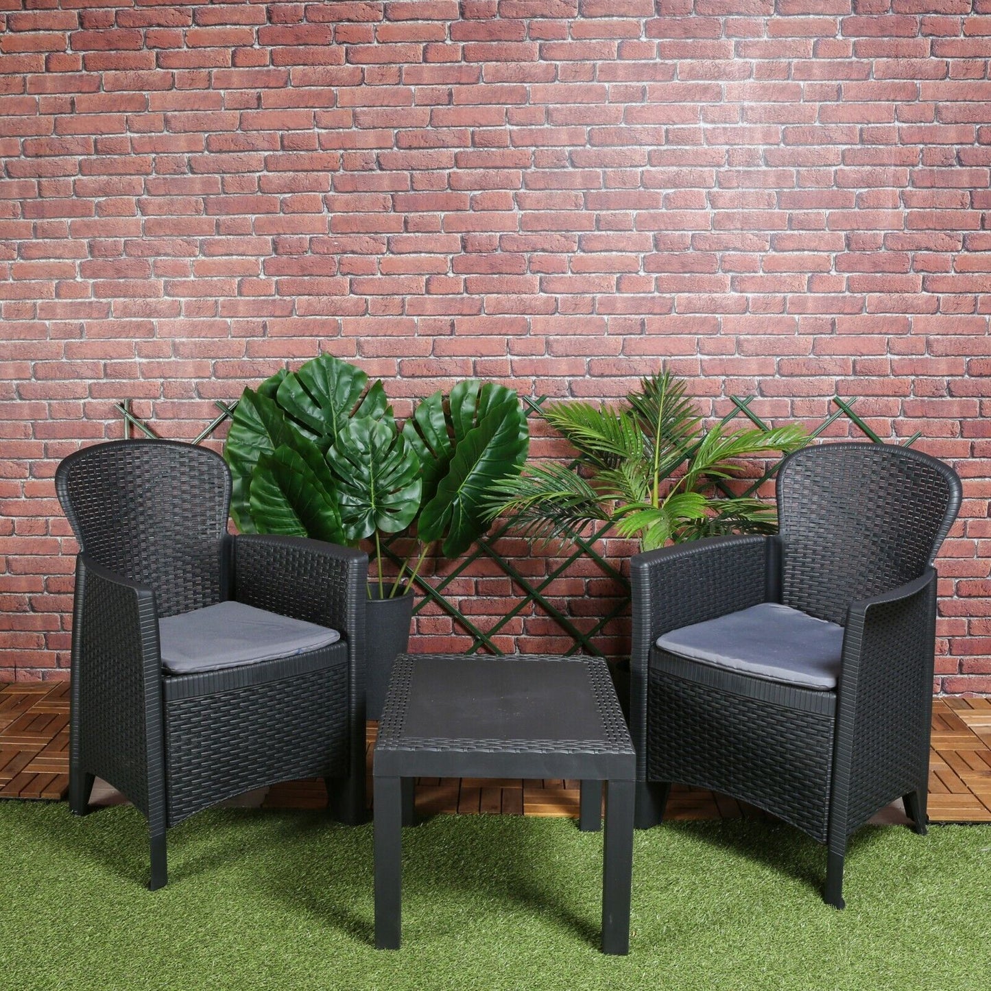 3pc Outdoor Garden Furniture