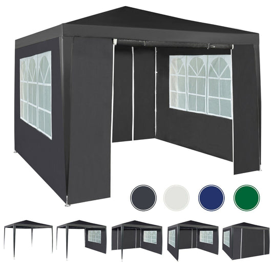 3x3m Gazebo with Side Panels