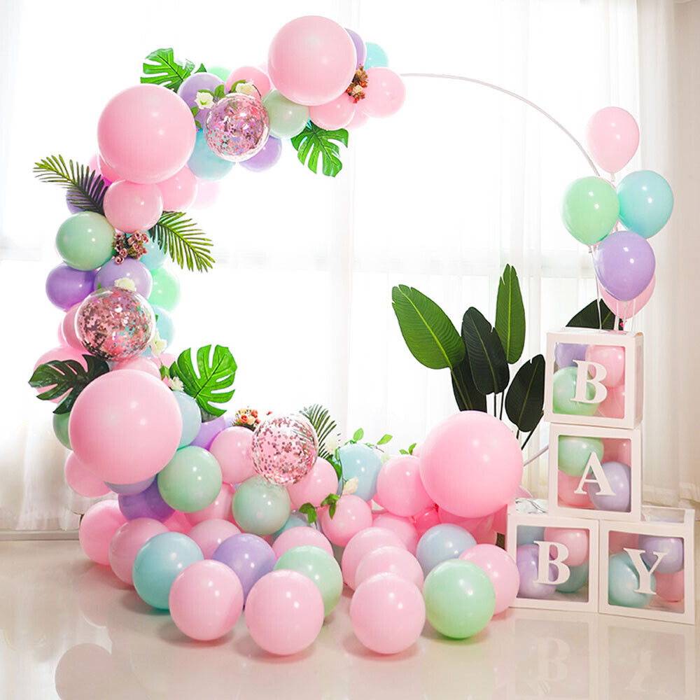 2M Metal Round Balloon Wedding Arch