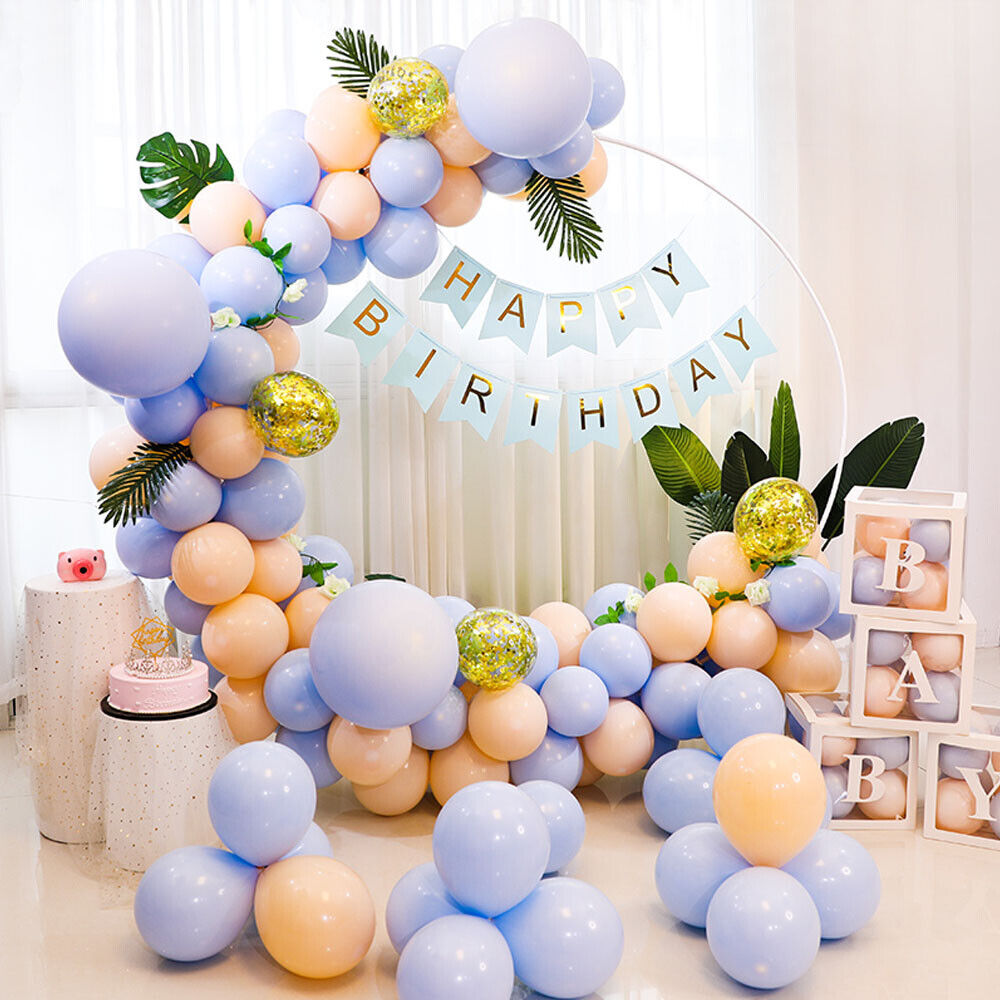 2M Metal Round Balloon Wedding Arch