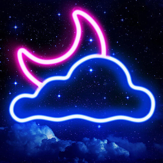 LED Neon Cloud Sign