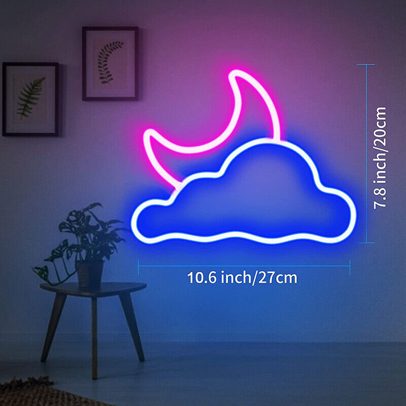 LED Neon Cloud Sign