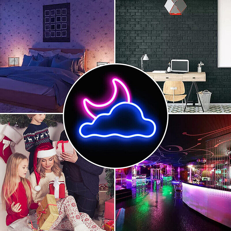 LED Neon Cloud Sign