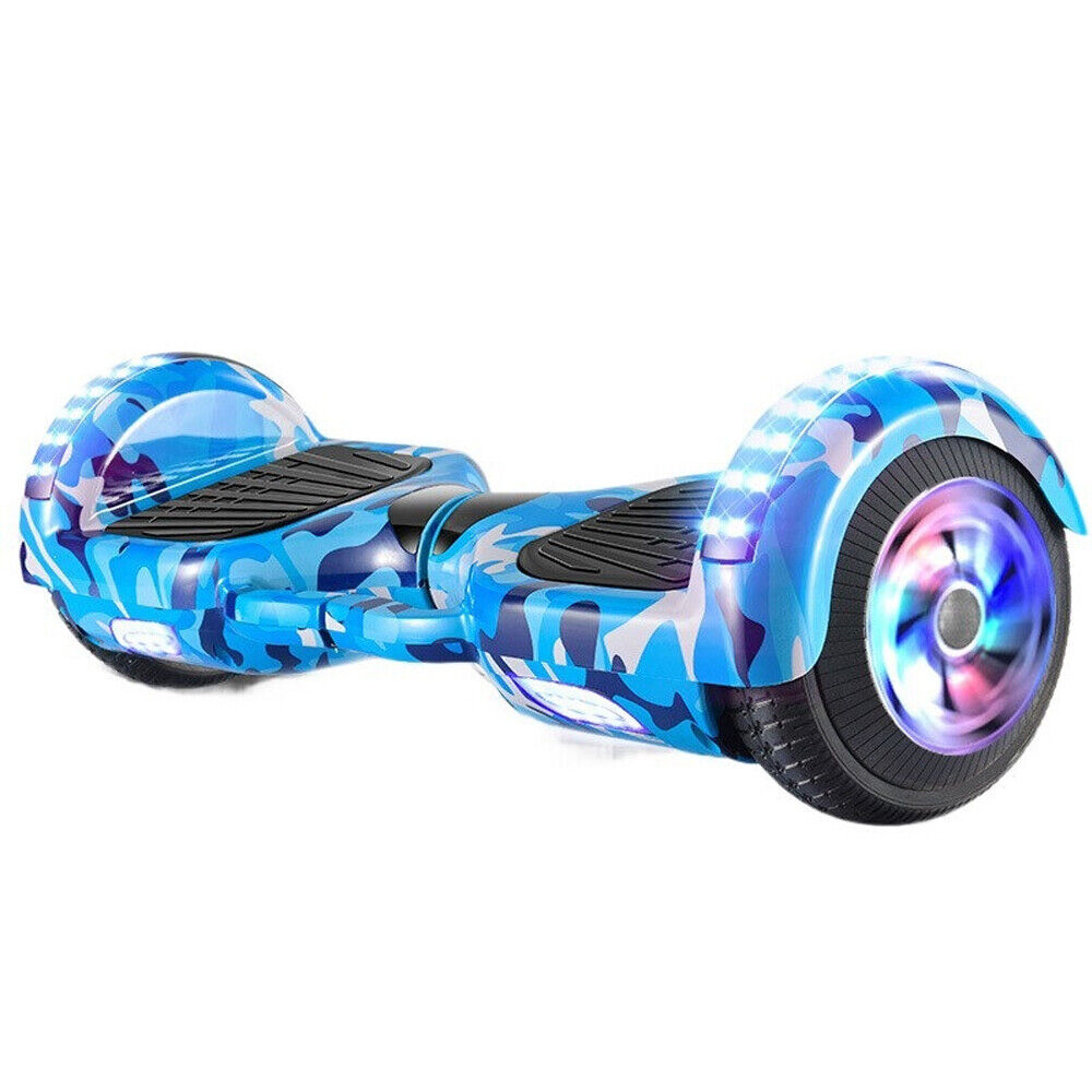 Electric Scooters Bluetooth Hoverboard LED Segway UK Hover Scooter Balance Board