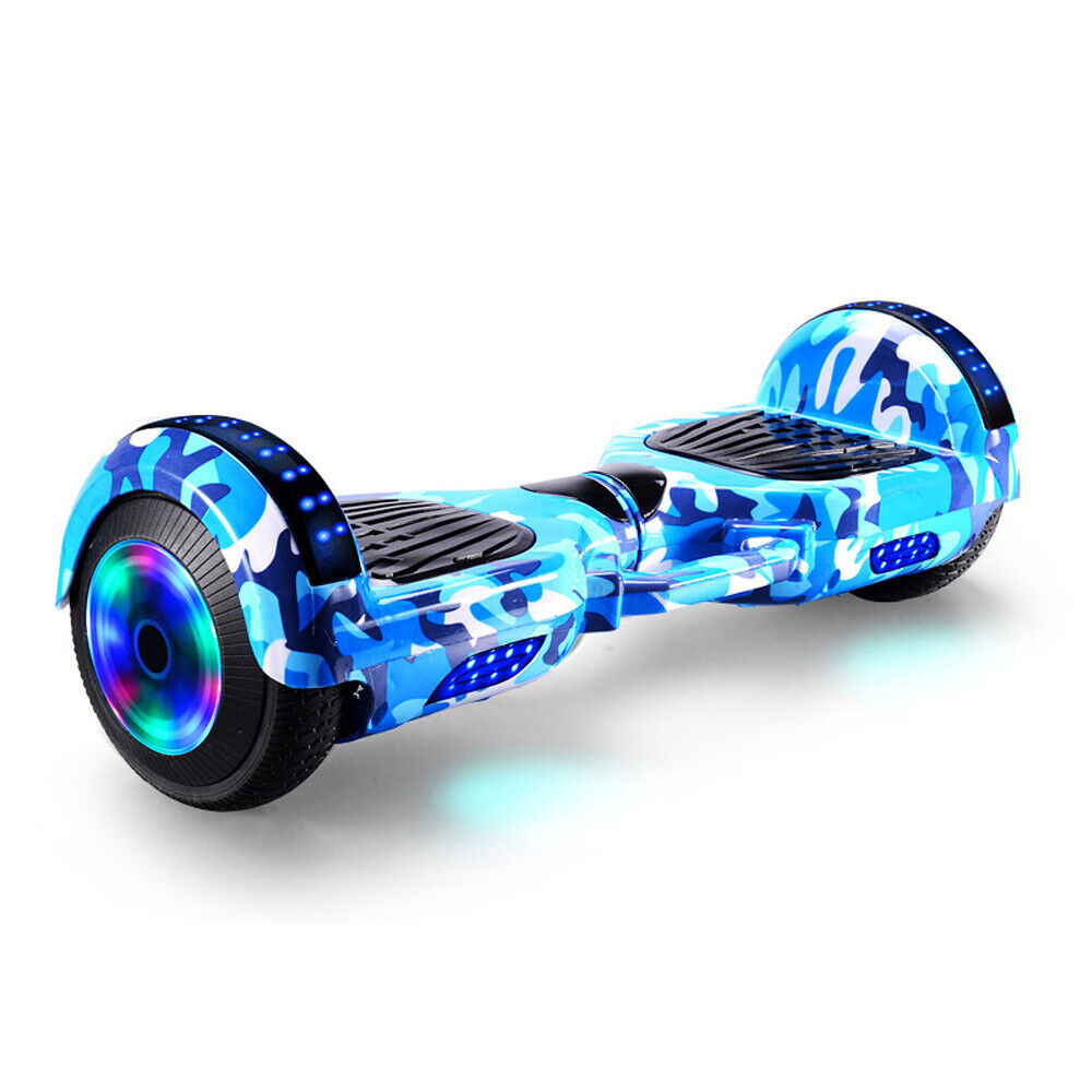 Electric Scooters Bluetooth Hoverboard LED Segway UK Hover Scooter Balance Board