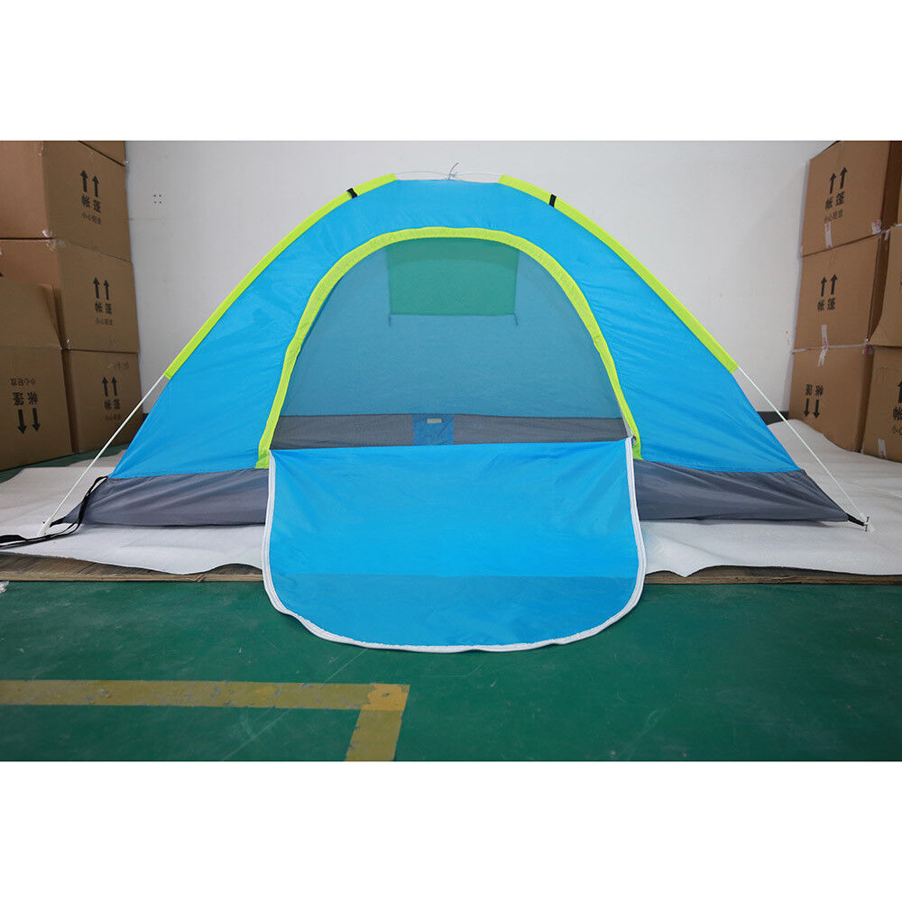 2 MAN PERSON POP UP TENT HIKING FESTIVAL CAMPING TENT QUICK INSTANT FAST PITCH