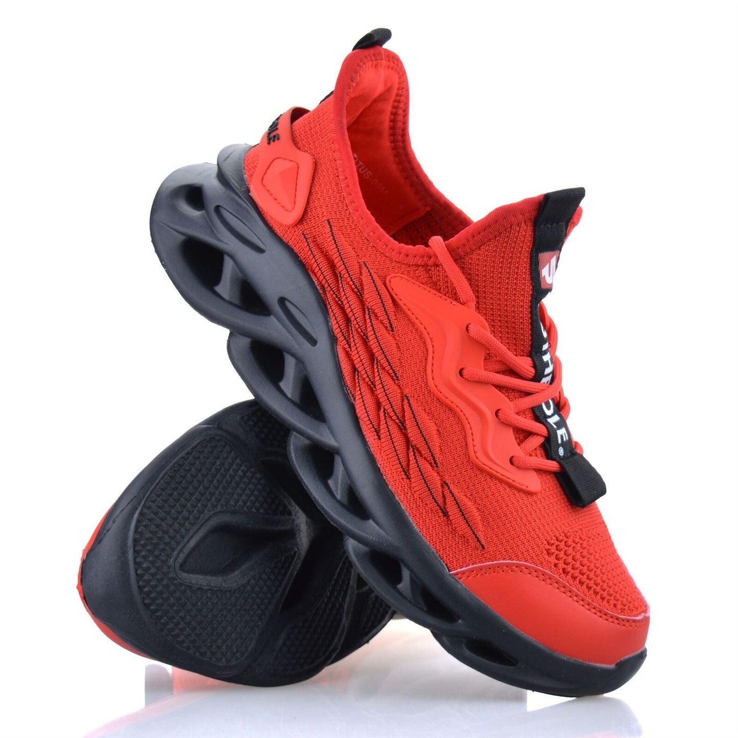 Mens Memory Foam Casual Running Walking Lace Up Gym Sports Trainers Shoes Size