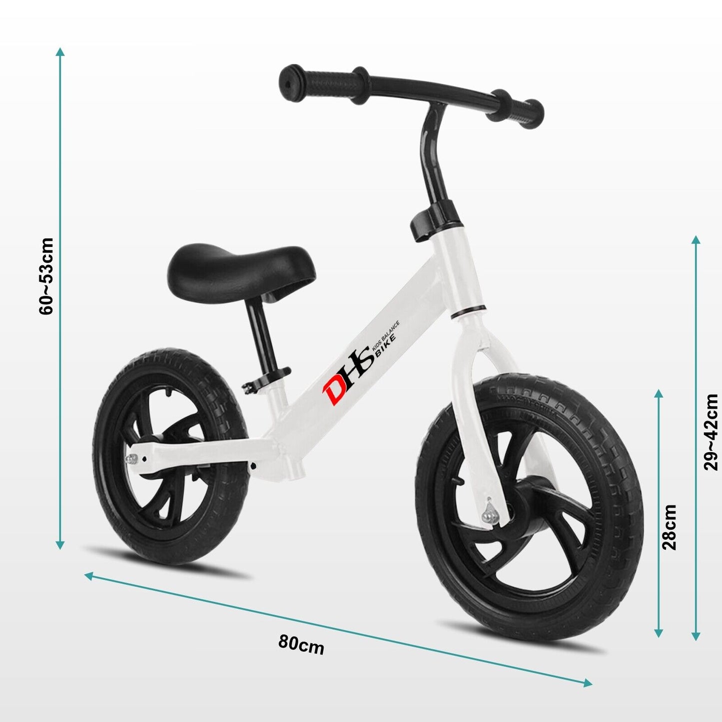 12" Kids Balance Bike Walking Running Training Bicycle For 2-6 Years Children