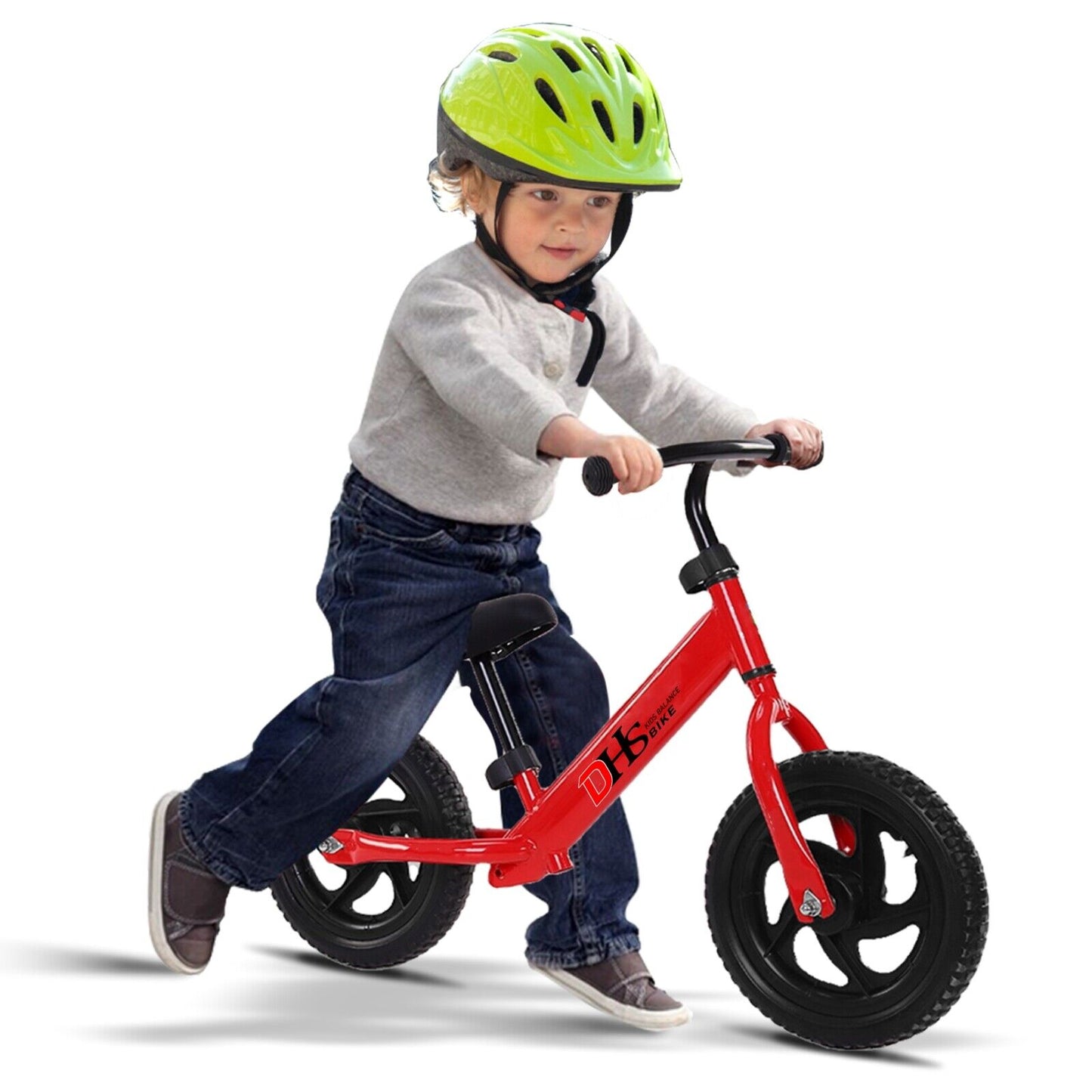 12" Kids Balance Bike Walking Running Training Bicycle For 2-6 Years Children