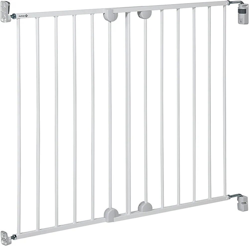 Safety 1st wall fix extending metal gate white 62cm-102cm