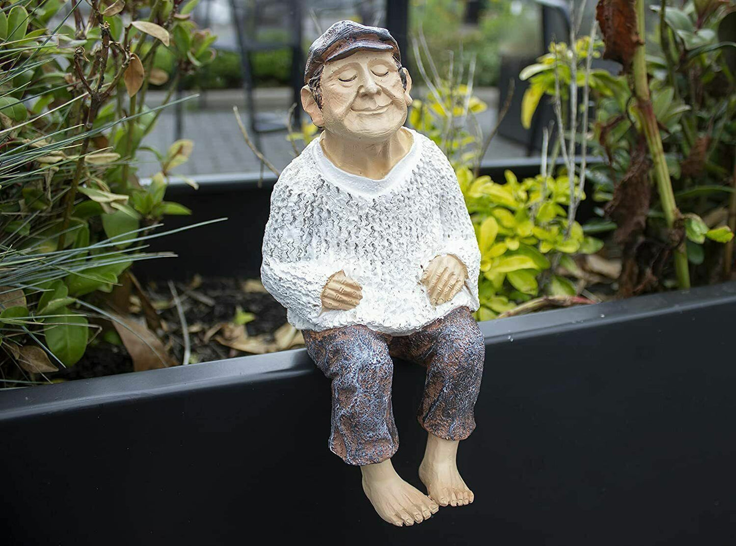 Grandparents Garden Ornaments Grandma Grandad Figures Nana Papa Statues Home