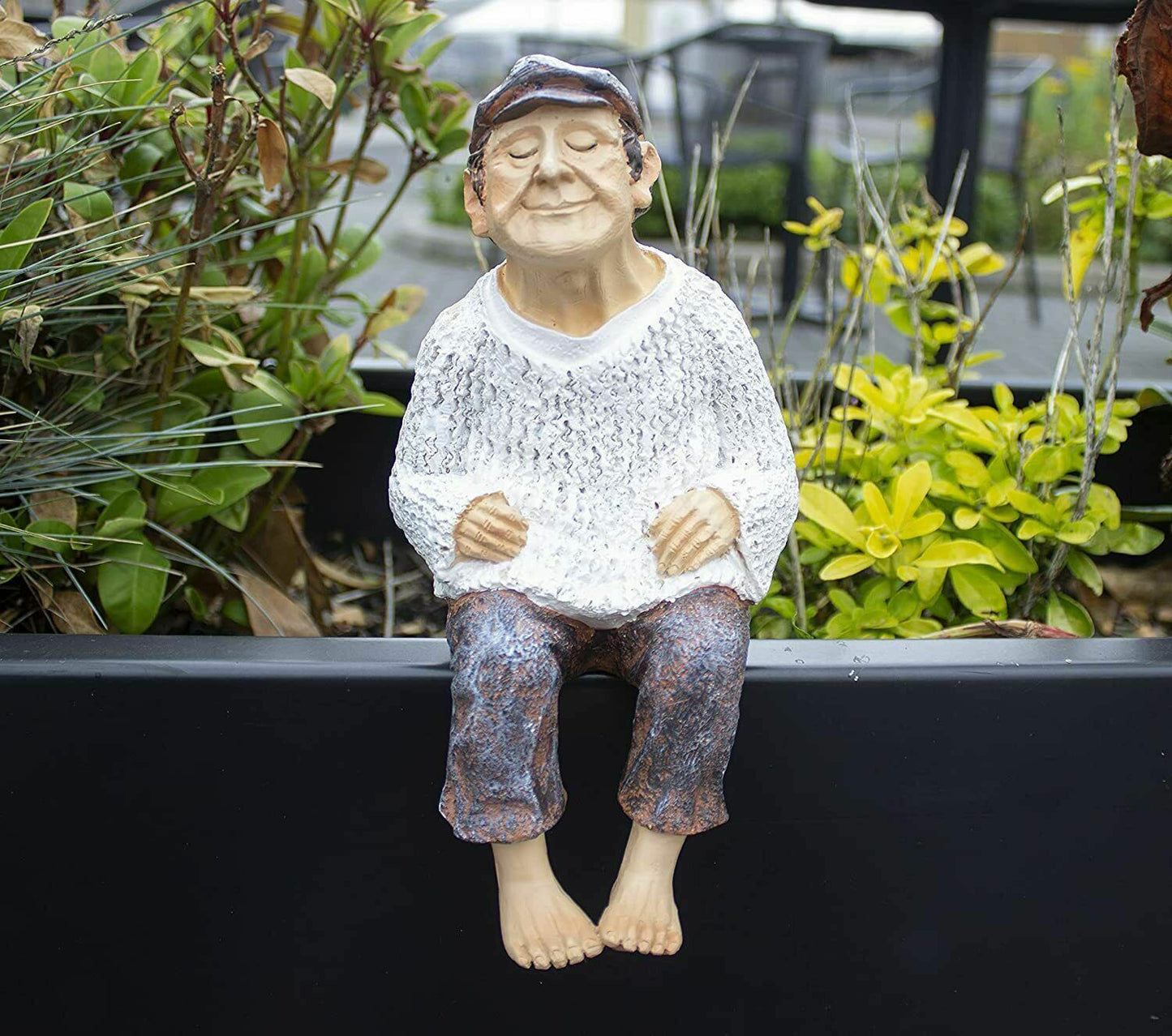 Grandparents Garden Ornaments Grandma Grandad Figures Nana Papa Statues Home