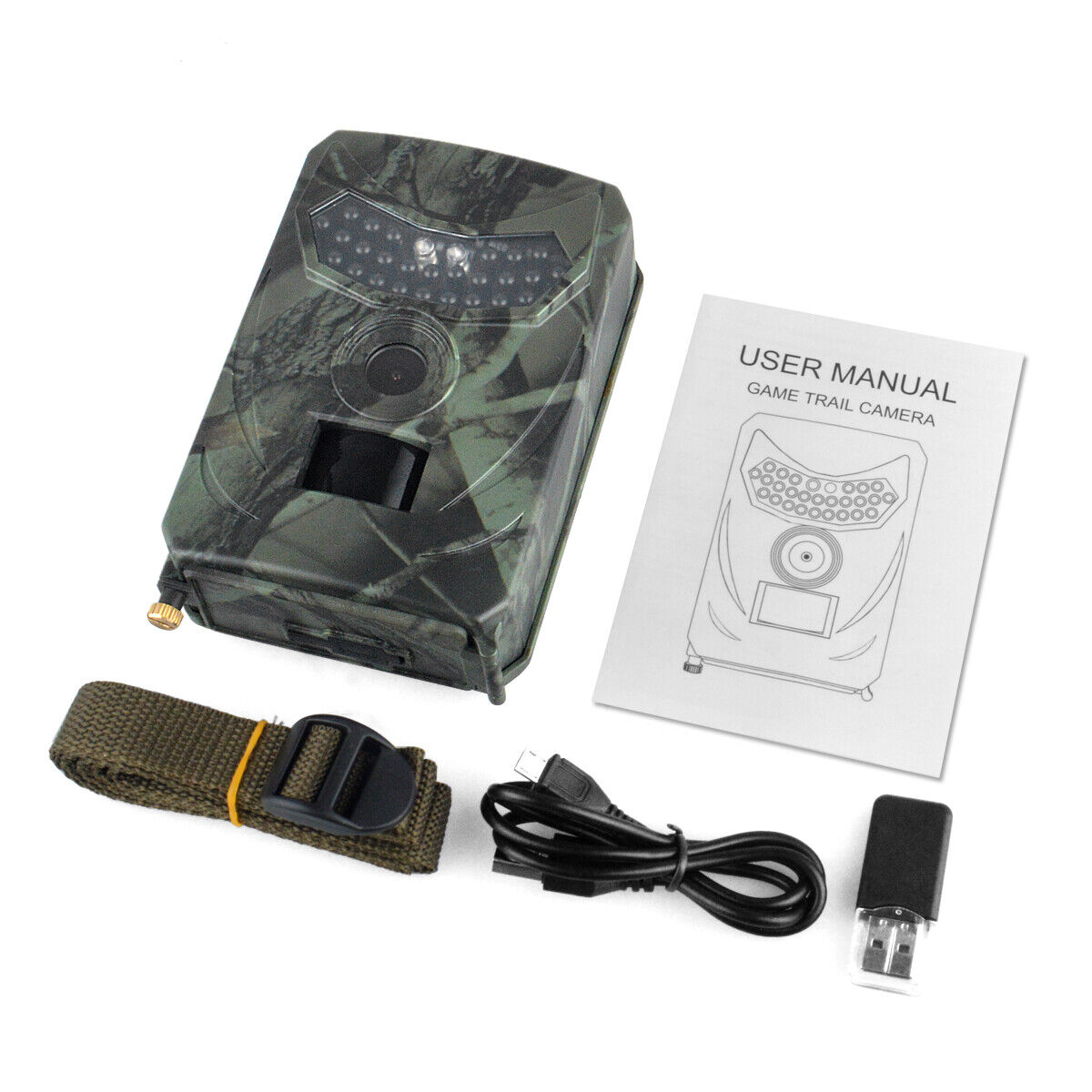 24MP Mini Hunting Trail Camera 1080P Wildlife Animal Trap IR Night Vision Cam UK