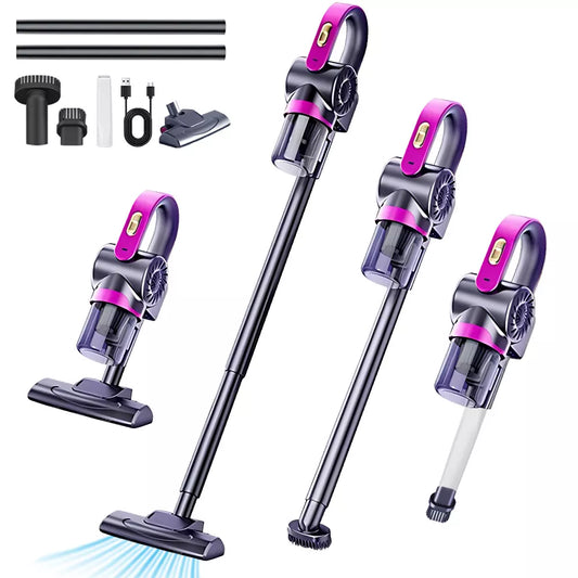 Cordless Vacuum Cleaner Hoover Upright Lightweight Wireless Handheld Bagless Vac