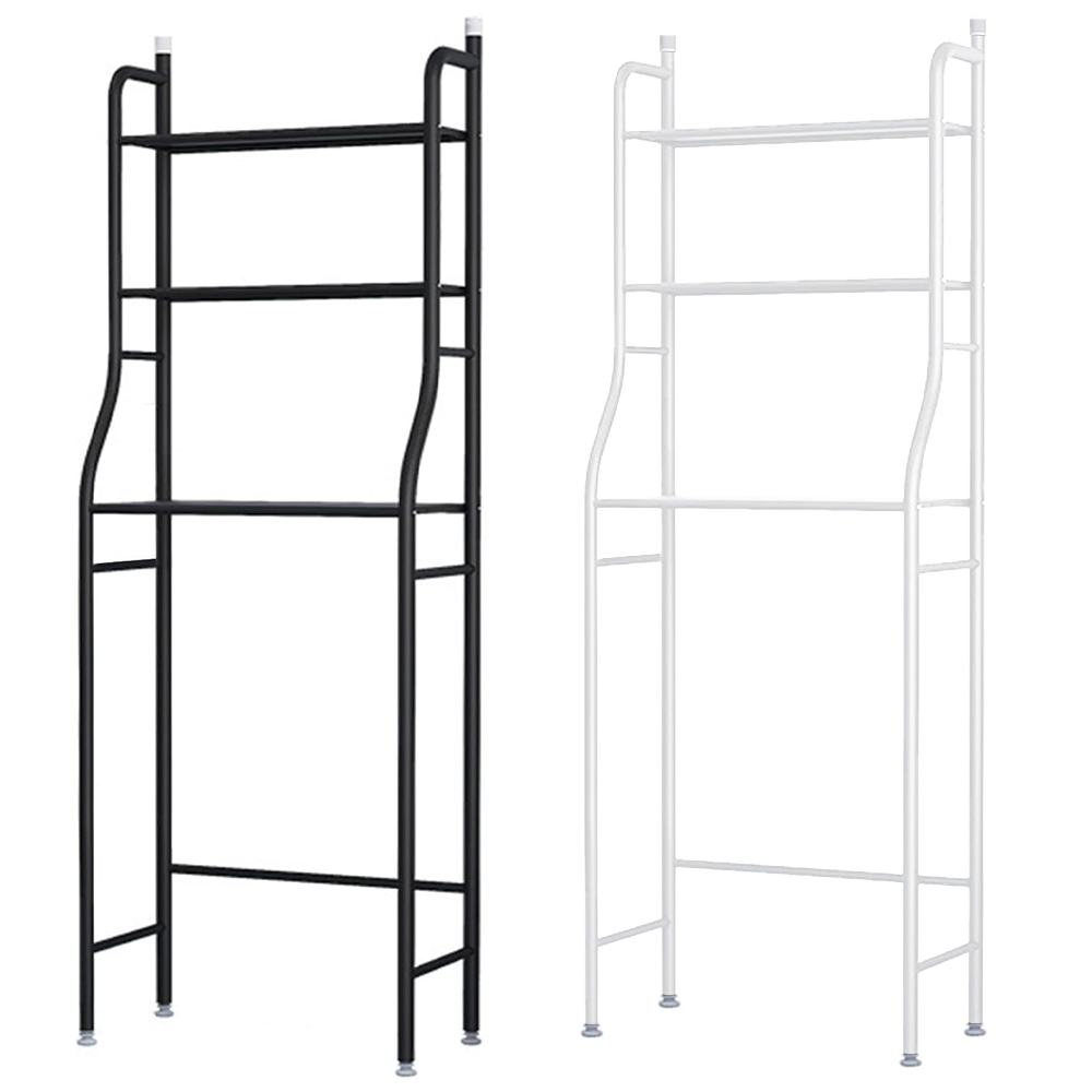 3 Tier Over Toilet Storage Rack Bathroom Laundry Washing Machine Shelf Organizer