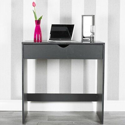 Black Wooden Dressing Table Vanity Computer Desk Bedroo