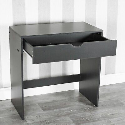 Black Wooden Dressing Table Vanity Computer Desk Bedroo