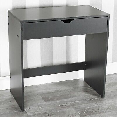 Black Wooden Dressing Table Vanity Computer Desk Bedroo