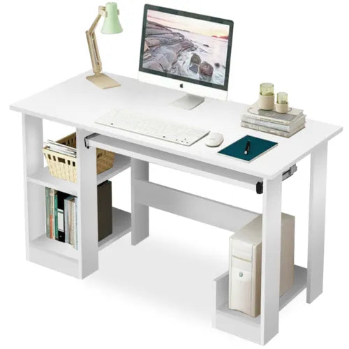 Computer Desk Laptop Pc Study Table Home Office Desk Furniture Workstation Shelf