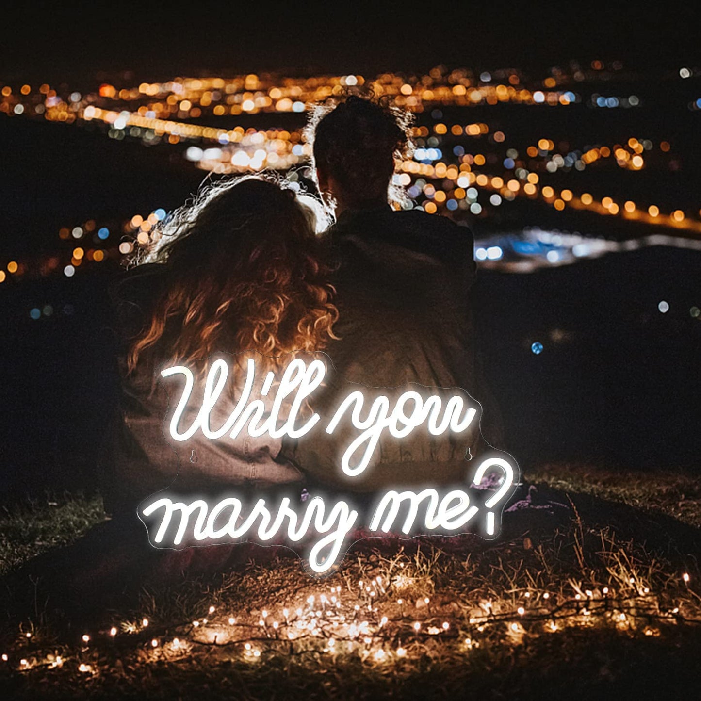 Will You Marry Me Neon Sign