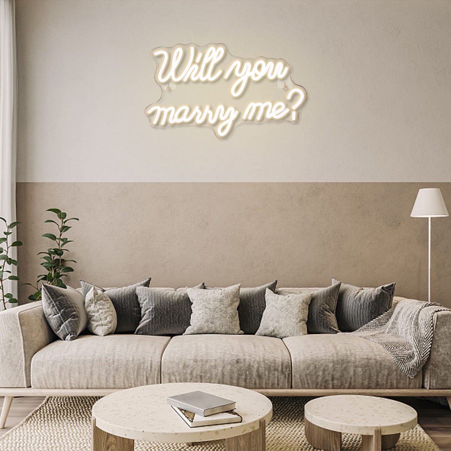 Will You Marry Me Neon Sign