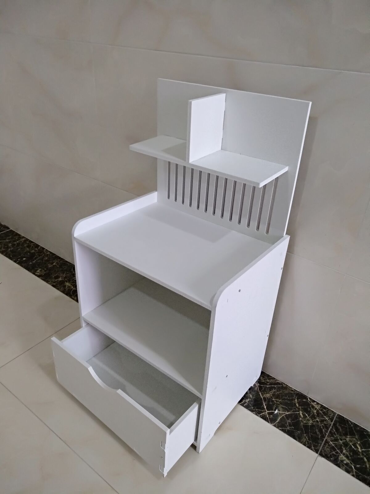 White Bedside Table Cabinet